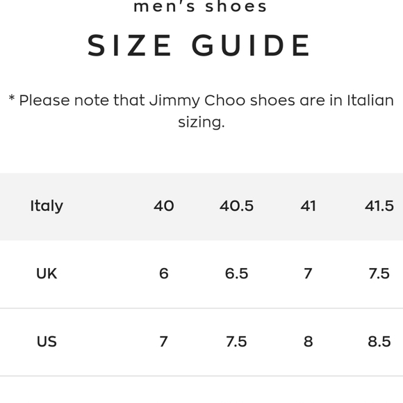 NIB Jimmy Choo Derby Oxford Size 40 - Picture 16 of 16